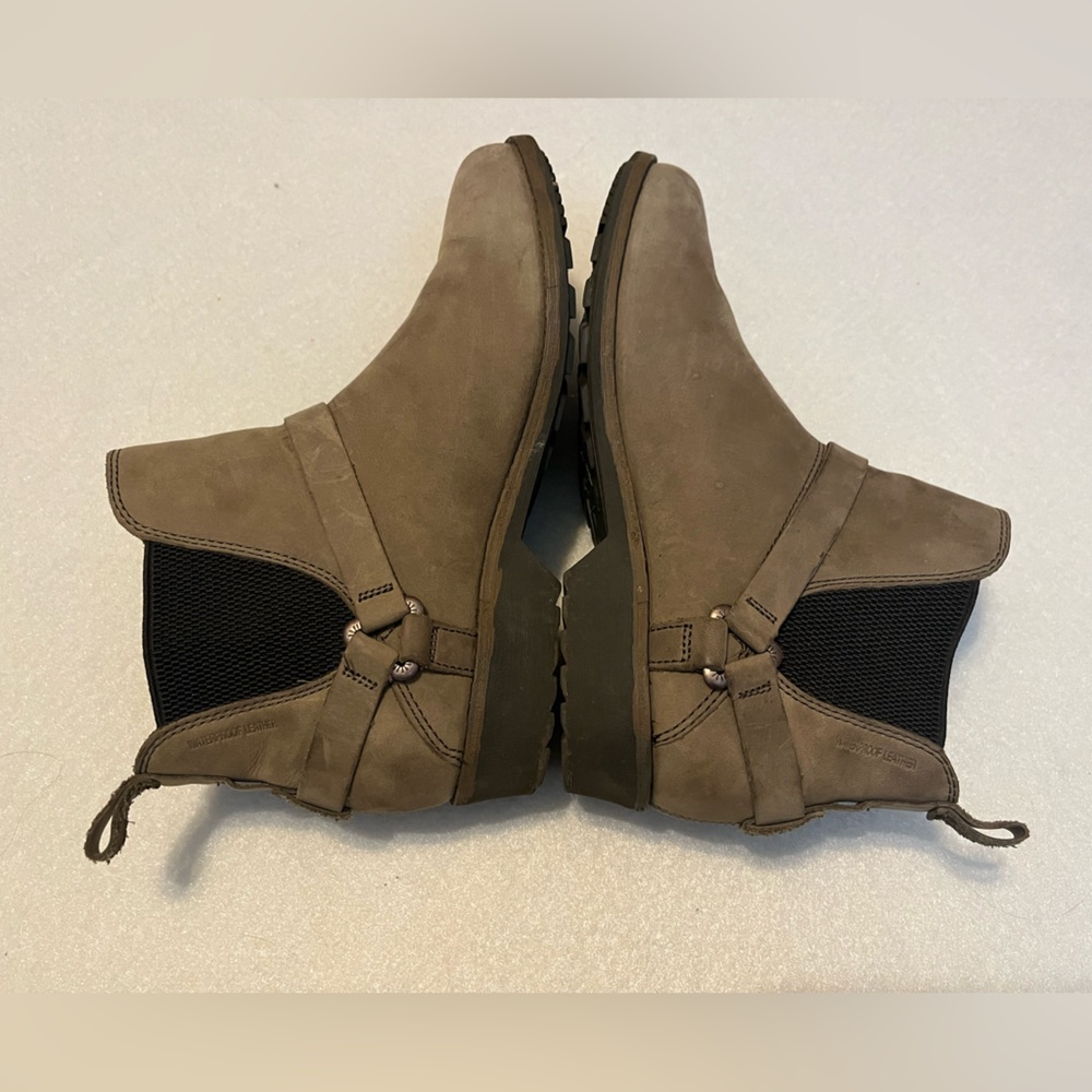 Teva De La Vina Dos Chelsea Waterproof Leather Harness Detail Women's Booties 9